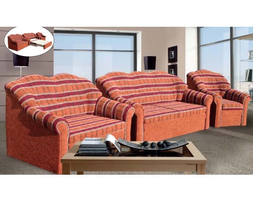 Dóra 3+2+1 garnitúra