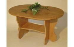 Ovál dohányzóasztal (fóliás) 